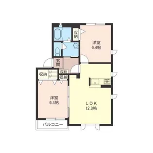 フィオーレ【1階】の間取り