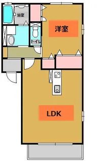 ボナール【1階】の間取り
