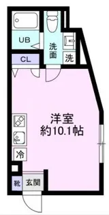 APT柴又【1階】の間取り