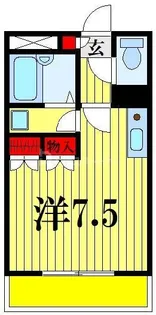 サンタフェスクエア【2階】の間取り