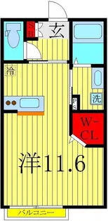 ローズガーデン柏の葉B棟【1階】の間取り