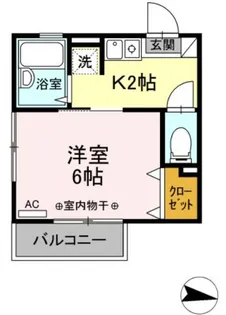 神奈川県横浜市港北区日吉本町2【アパート】の間取り