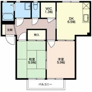 新潟県新潟市江南区亀田東町3【アパート】の間取り