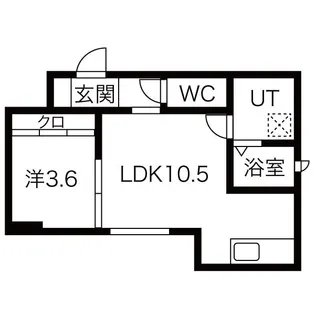 あさひグランレジデンシア新前橋【1階】の間取り