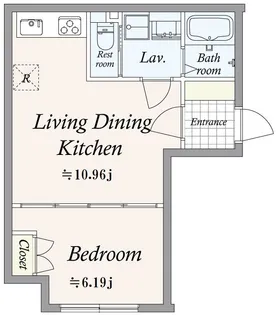GRAN PASEO芝公園【1階】の間取り