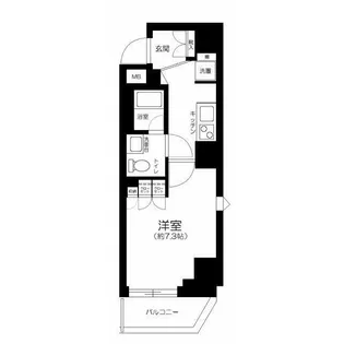 GRANSITE NAKAMEGURO【9階】の間取り
