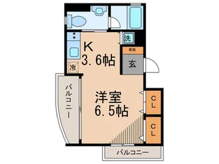 アンシャンテ世田谷【5階】の間取り