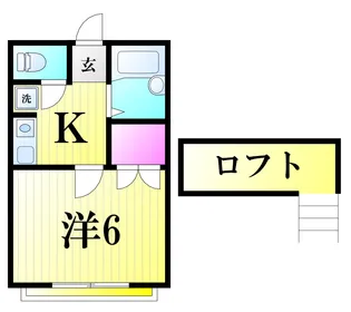 プランドールM【2階】の間取り