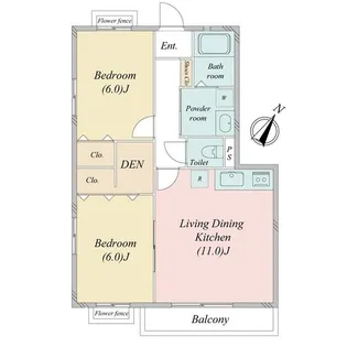 クレタ【3階】の間取り