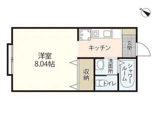 カーサニックス【2階】の間取り