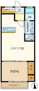 エールメゾンII【2階】の間取り