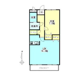 ハイクオリティ V号棟【4階】の間取り