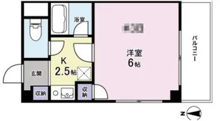 早稲田桜並木AVE【3階】の間取り