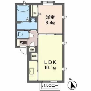 グレート・シリウス【2階】の間取り