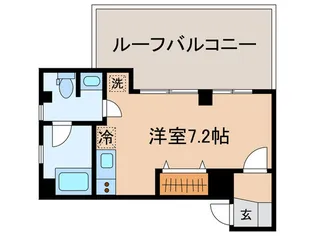 ベルメゾン鷺宮【3階】の間取り