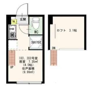 ラ・フォレスタ【2階】の間取り