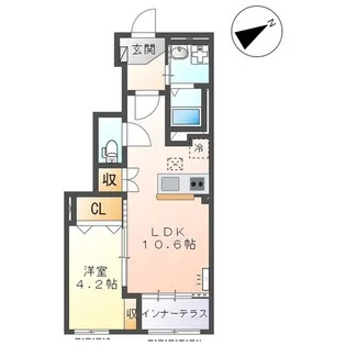 ブルーベリー【1階】の間取り