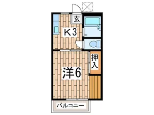 湘南コーポ【2階】の間取り