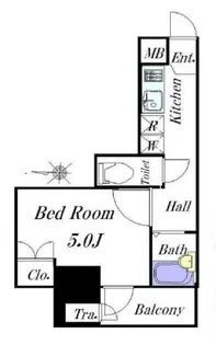 アーバイル池袋EAST【2階】の間取り