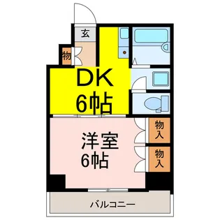 GRAN REGALIA【7階】の間取り