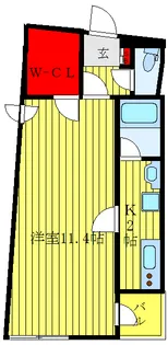 ロジュマン要町【2階】の間取り