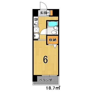 井筒ハイム【4階】の間取り