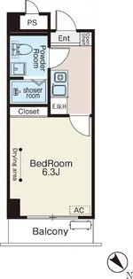 SS.FLAT高円寺【2階】の間取り