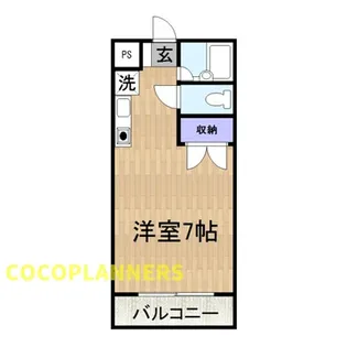 フォルム上通北【5階】の間取り