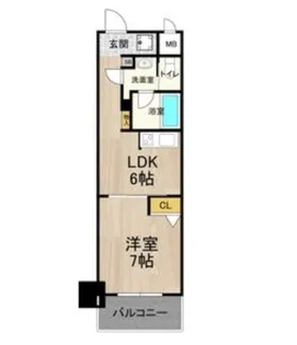 フェニックス日本橋高津【7階】の間取り