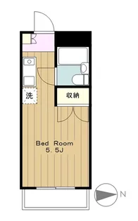 ヴィラクレスト橋本【2階】の間取り