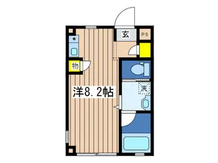 K・C・Kasama【3階】の間取り