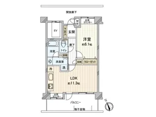 ル・フェール碑文谷【3階】の間取り
