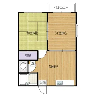 グランモア平井【2階】の間取り