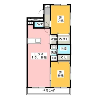 Wingland21【2階】の間取り