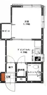 メゾンS【1階】の間取り