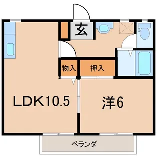 N-レジデンスII【2階】の間取り