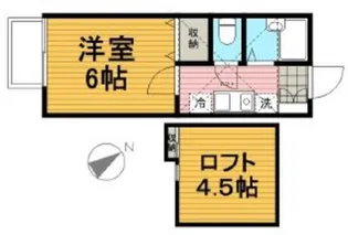 マロンハイム【2階】の間取り