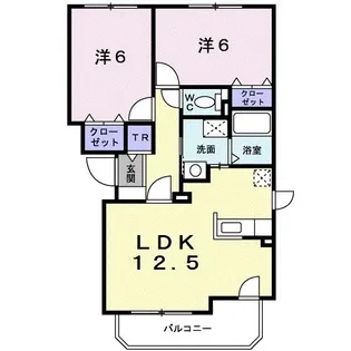 シュテルン・グランデ【2階】の間取り