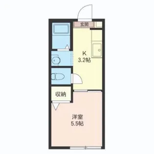 シークレスト湘南 (2F)【2階】の間取り