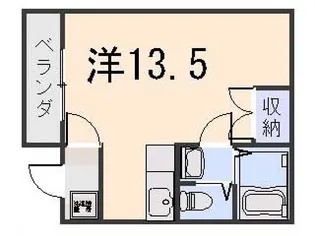 ドリームハイツ宮川【2階】の間取り