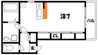 Vi Chambre【1階】の間取り