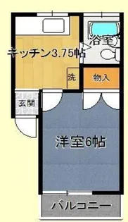 ヴィラフォレスト【2階】の間取り