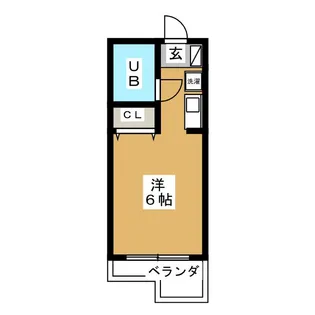 晴嵐マンション【3階】の間取り