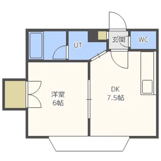 フォーサイトエルム【2階】の間取り