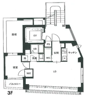 BNS meguro【3階】の間取り