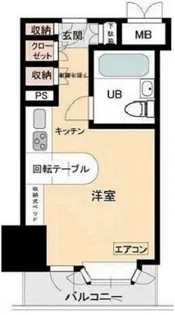 インペリアル南麻布コート&サテライト【2階】の間取り