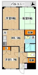 GS壱番館【4階】の間取り