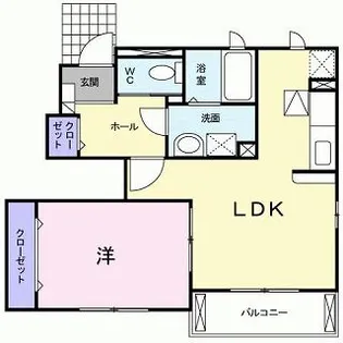 マウンテン ローレル N【1階】の間取り