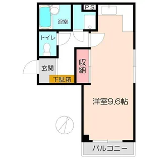 イーストプラム・ツカモト【2階】の間取り