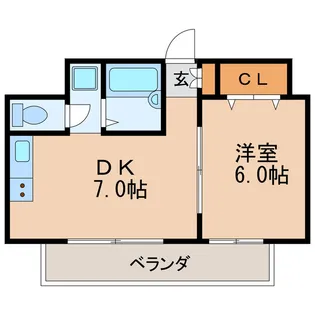 第3貞和ビル【10階】の間取り